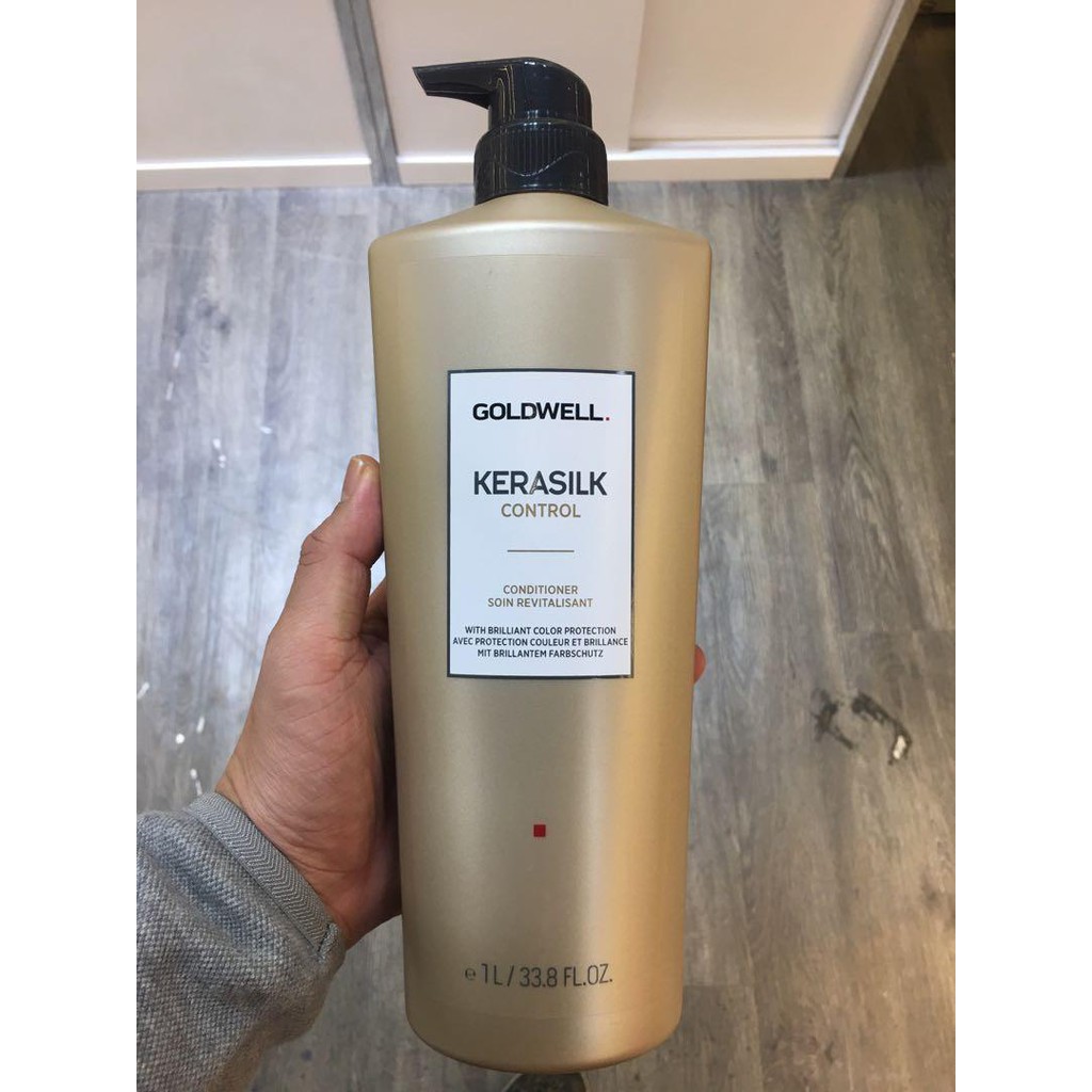 _DẦU XÃ PHỤC HỒI TÓC GOLDWELL KERASILK CONTROL SHAMPOO 1000ML