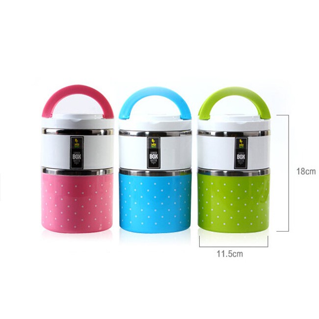 Hộp Cơm Giữ Nhiệt Homio 2 Tầng
