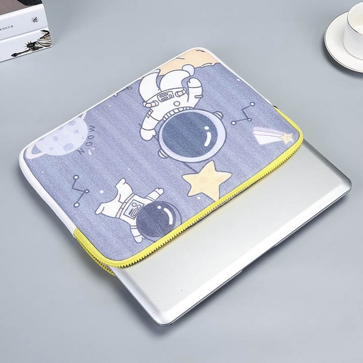 Túi đựng laptop , macbook chống sốc tuyệt đối-Nhà du hành vũ trụ - Túi chống sốc laptop Plush siêu êm