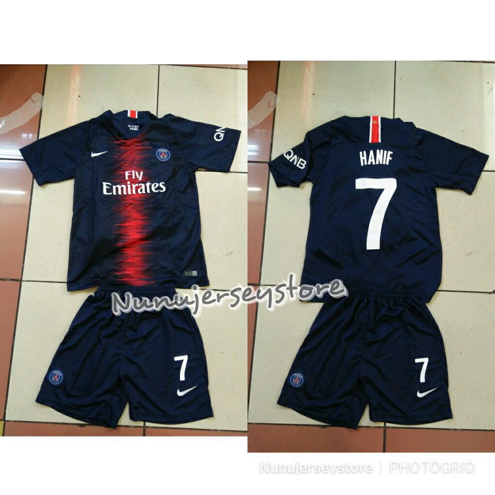 Áo Thun Thể Thao Psg Home New 2018-2019 Grade Ori Plus Chất Lượng Cao