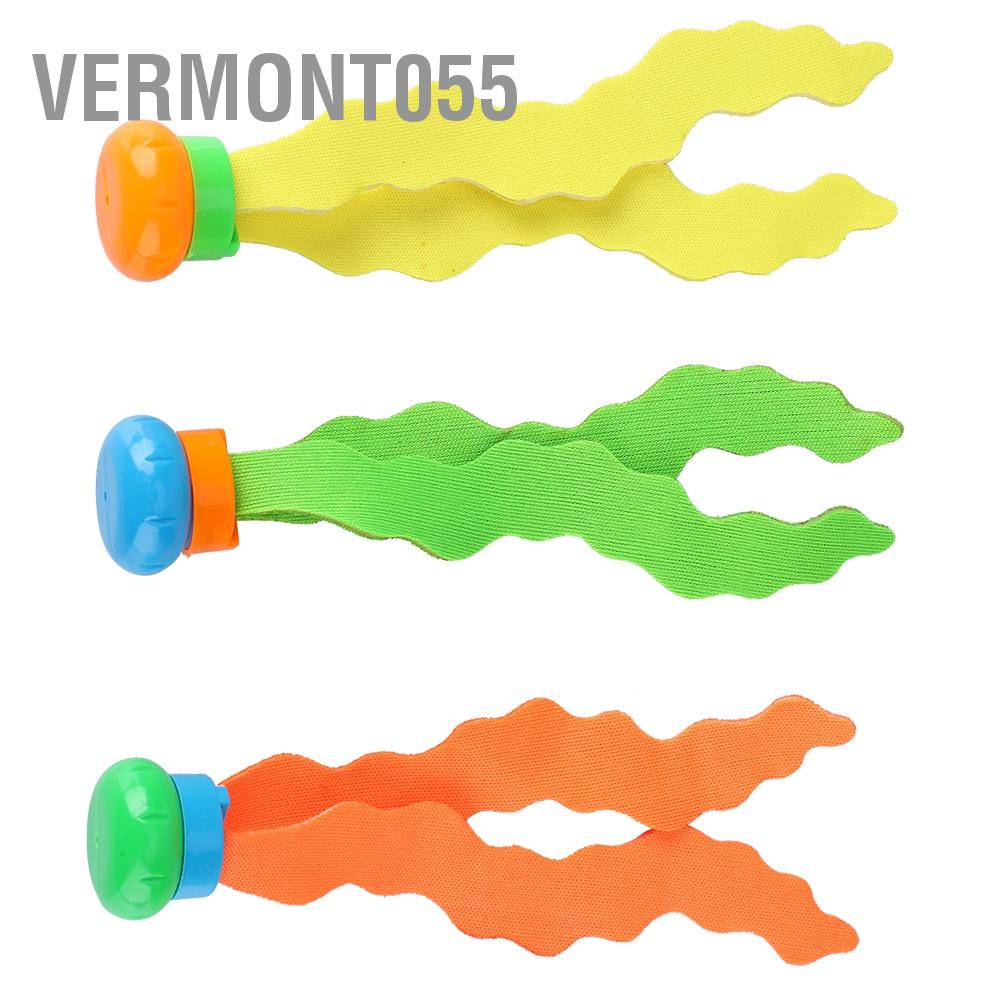 Vermont055 3pcs Children Pool Swimming Diving Seaweed Toys Swim Bath Training Water
