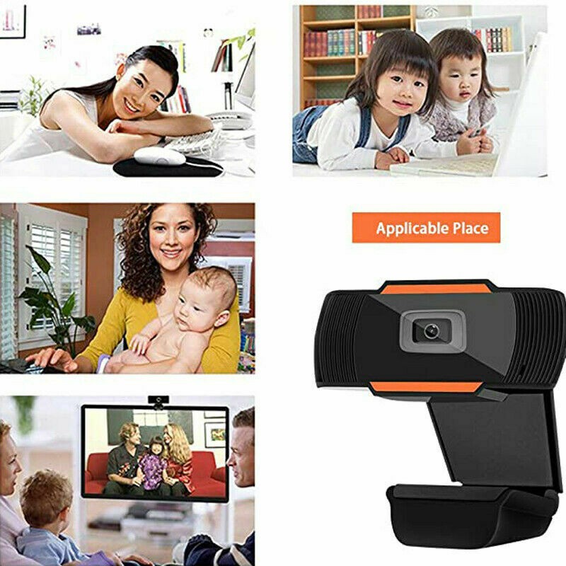 Camera Webcam Kẹp 480p Có Micro Full Hd Webcam Máy Tính Hỗ Trợ Học Trực Tuyến