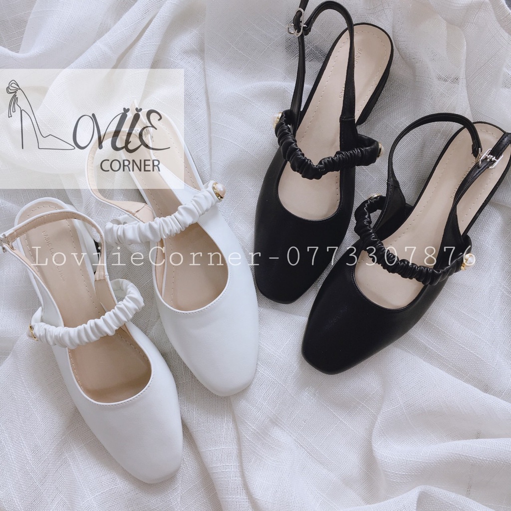 GIÀY CAO GÓT NỮ LOVIIECORNER - GIÀY BÍT MŨI THỜI TRANG - SANDAL BÍT MŨI - G211125
