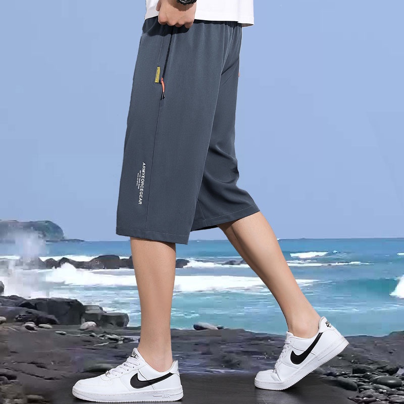 Quần Short Thể Thao Ống Rộng Thời Trang Mùa Hè Dành Cho Nam