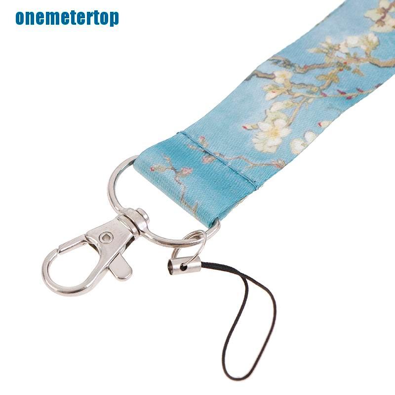 1 Dây Đeo Thẻ ID / Điện Thoại Họa Tiết Tranh Van Gogh