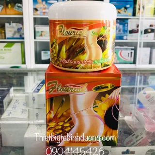 Kem tan mỡ bụng gừng Flourish 500ml Thái Lan