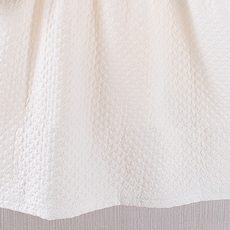 Bộ Đầm Tay Dài Kèm Áo Khoác Không Tay Phong Cách Thời Trang Hàn Quốc Dành Cho Bé Gái 0-4 Tuổi