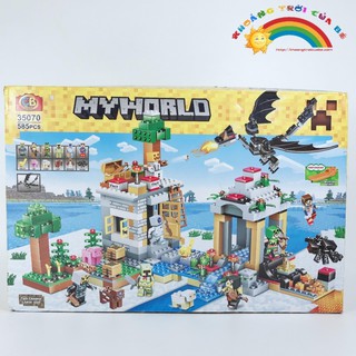 Lego mine craft 35070 ka206 - đồ chơi trẻ em