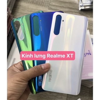 Nắp Lưng bằng kính Realme X2 / Realme XT kính xịn dùng chung