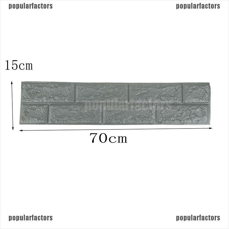 Decal Dán Tường Giả Gạch Kích Thước 70X15Cm