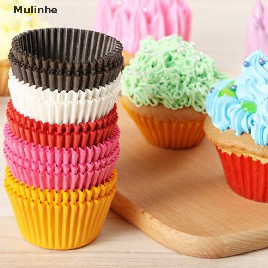 Set 1000 Cốc Giấy Làm Bánh Cupcake Nhiều Kích Thước Tiện Dụng
