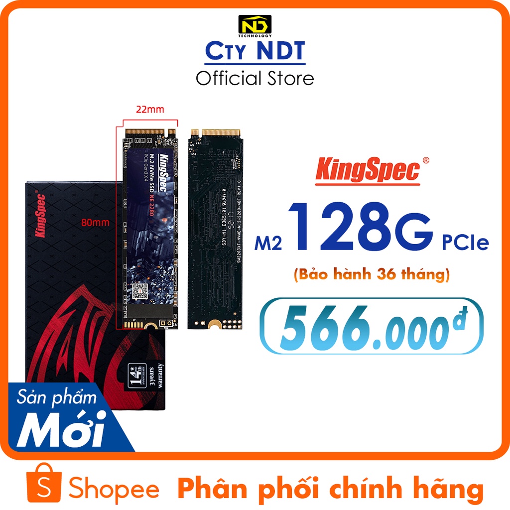 Ổ cứng SSD KingSpec M2 NVMe / SATA | NE , NX , NT - Hàng Chính Hãng
