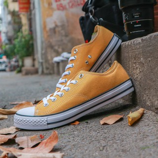 🎁Giày Nữ Sneaker Classic Vàng Cổ Thấp