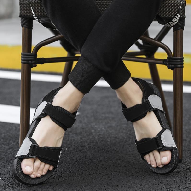 Giày sandal hở ngón đế bằng phong cách hàn quốc cho nam