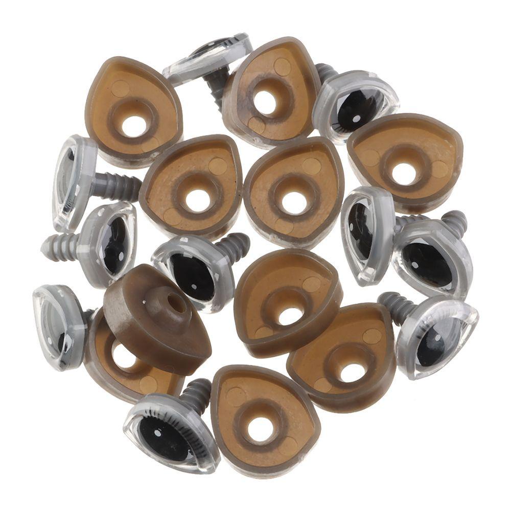 Bộ 10 Mắt Búp Bê 3 Kích Cỡ Vui Nhộn