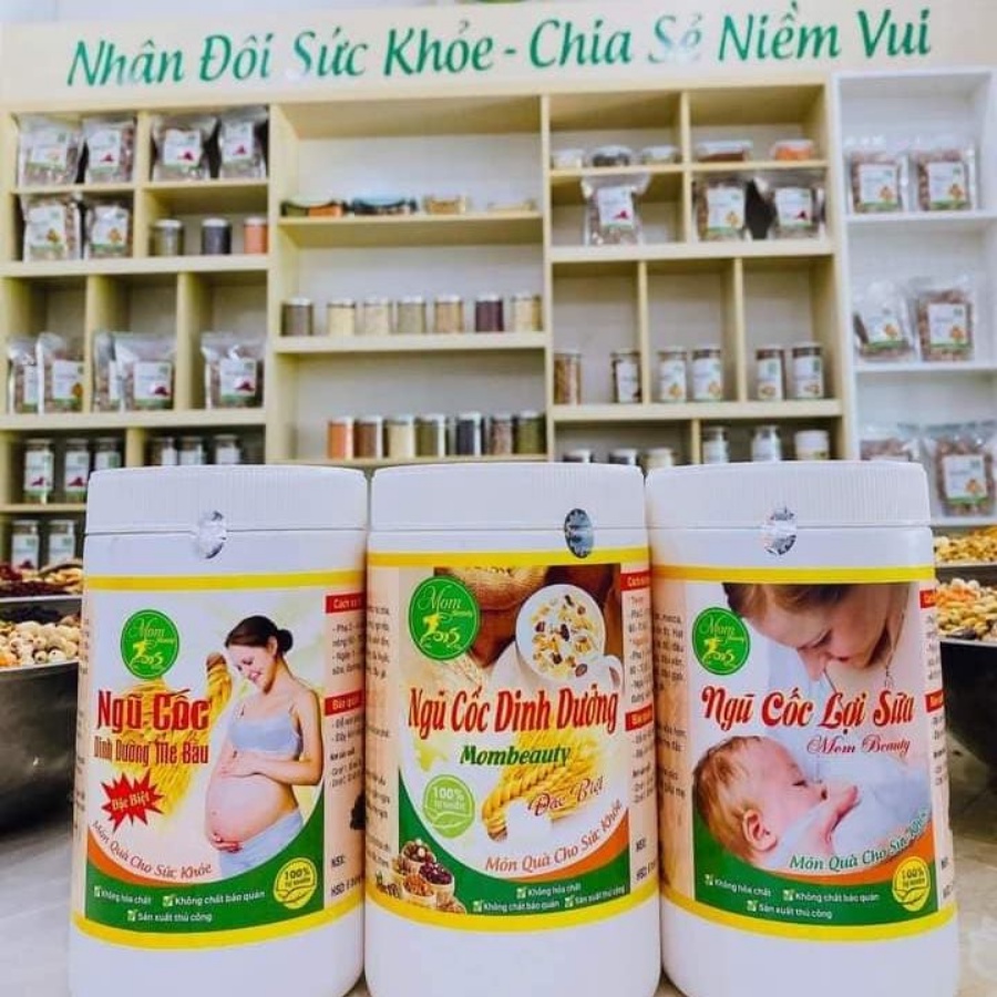 1 kg Ngũ cốc bà bầu Mom beauty, ngũ cốc bầu 25 loại hạt dễ uống, giàu Omega 3, folate