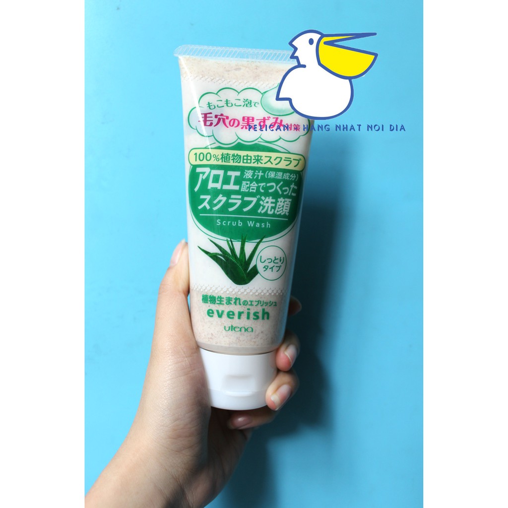 SỮA RỮA MẶT TẨY TẾ BÀO CHẾT EVERISH SCRUB UTENA  135G