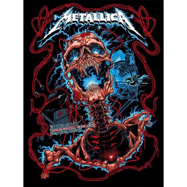 Hình ủi nhiệt, hình dán nhiệt METALLICA