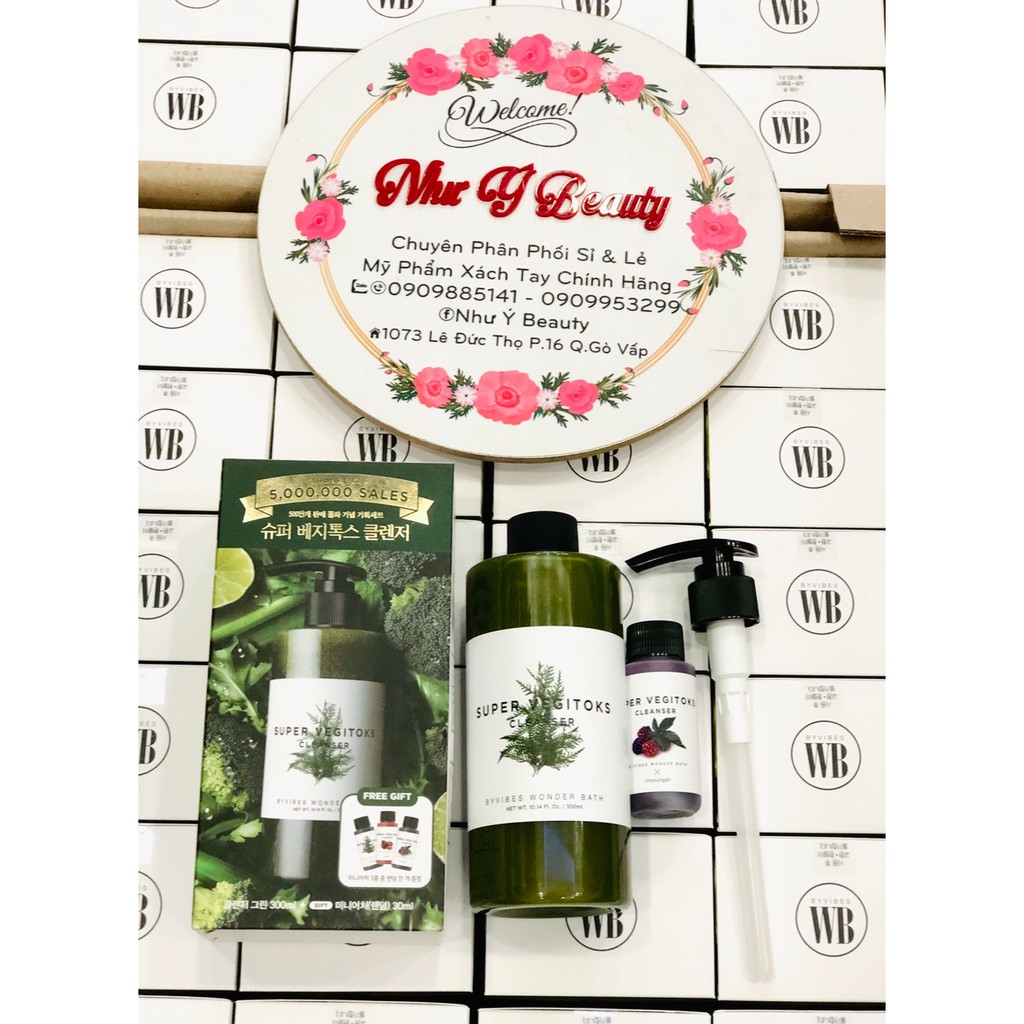 Sữa rửa mặt rau củ Super Vegitoks Cleanser
