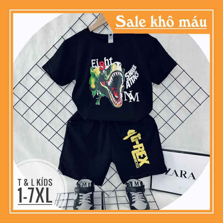 [RẺ VÔ ĐỊCH] ✌COMBO Quần Áo Unisex Trẻ Em Nam✌ cottong thoáng mát thời trang - In ấn công nghệ cao