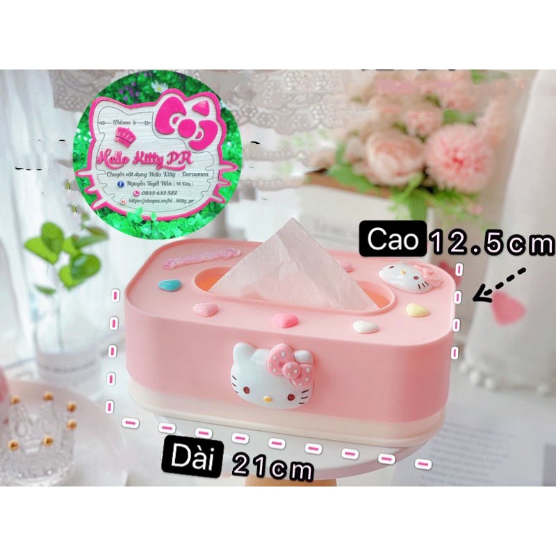 Hộp đựng khăn giấy Hello Kitty - Doraemon Doremon