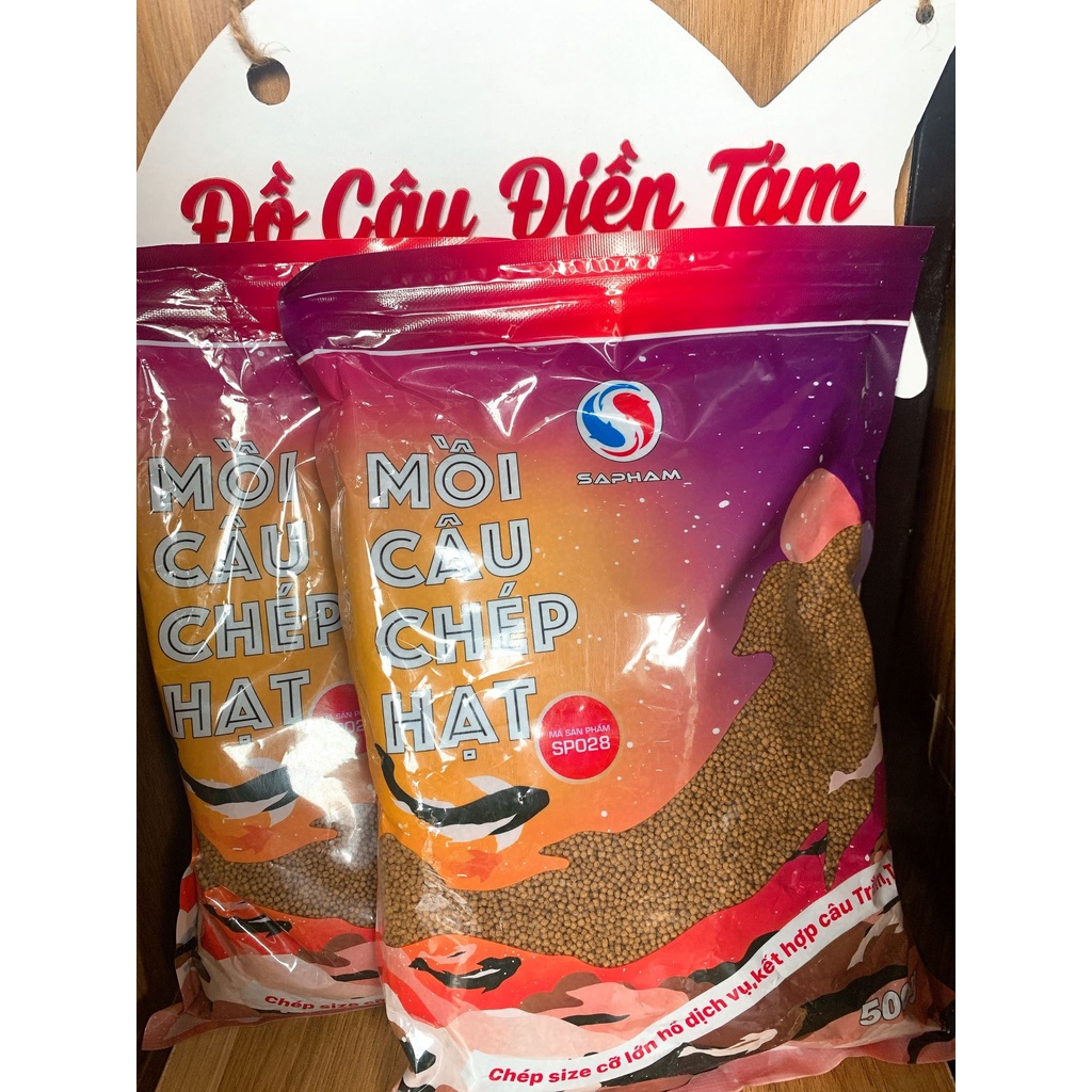 Mồi câu chép hạt Sapham - Sa Phạm Fishing