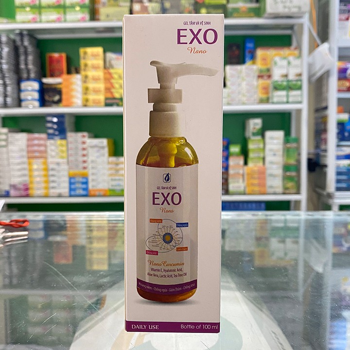 Gel tắm và vệ sinh phụ nữ EXO NANO 100ml