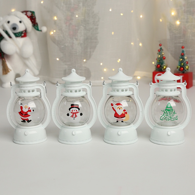 Đèn LED Trang Trí Giáng Sinh / Năm Mới Hình Người Tuyết / Ông Già Noel