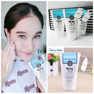 Sữa rửa mặt bò whitening milk plus
