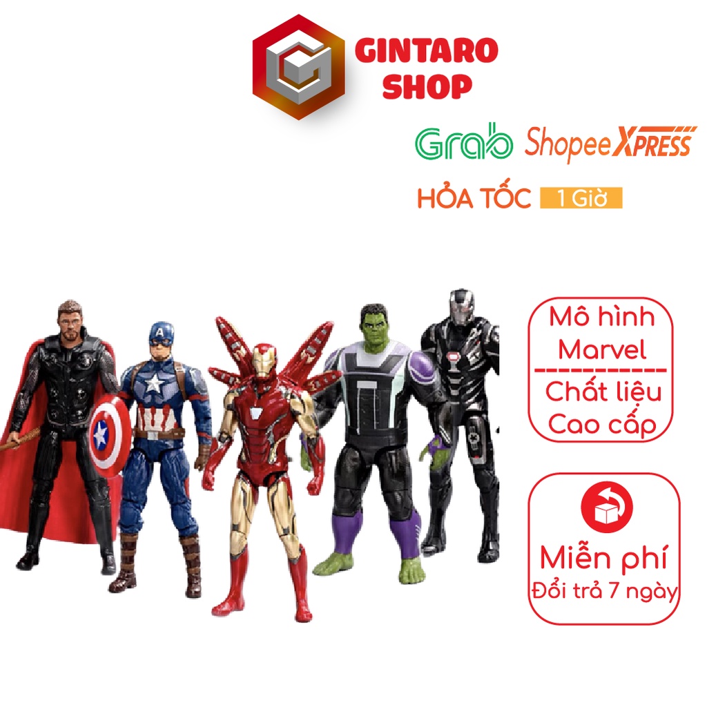 Mô hình marvel Thanos? cao cấp , Đồ chơi mô hình nhân vật Thanos Endgame Gintaro Shop