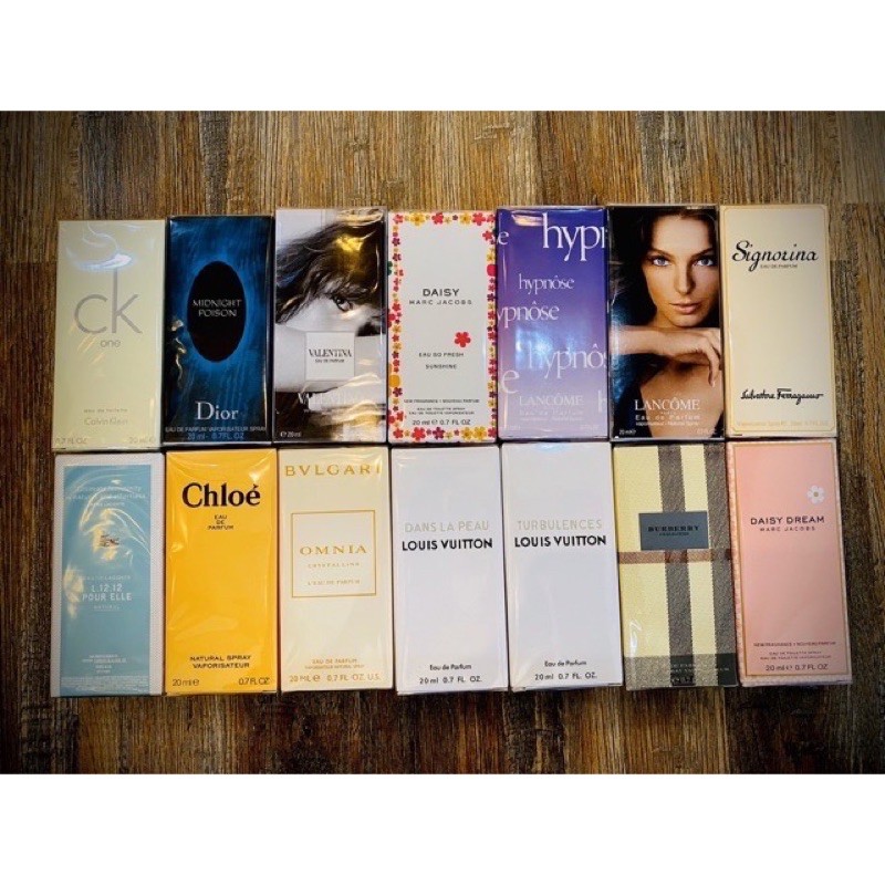 Nước Hoa mini Nam Nữ Cao Cấp 20ml Hương Thơm Quyến Rũ | BigBuy360 - bigbuy360.vn