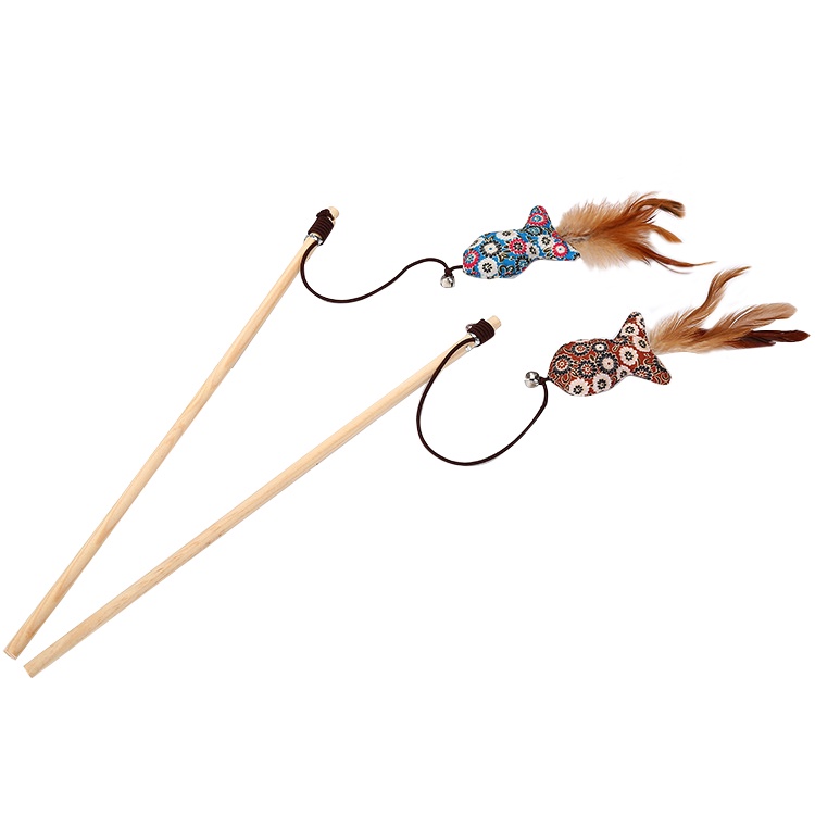 Đồ Chơi Tương Tác Với Mèo Hình Cá Dễ Thương Bắt Mắt Sành Điệu