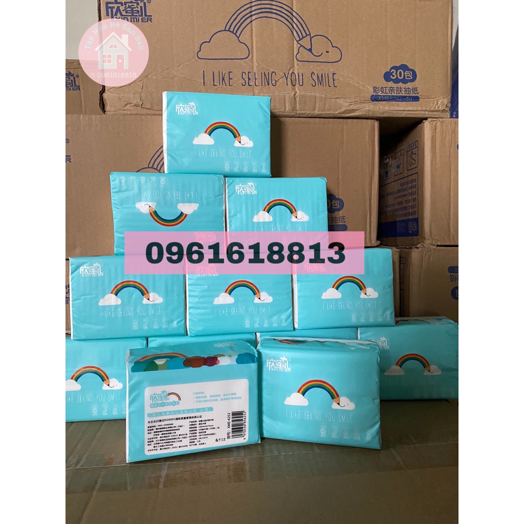GIẤY ĂN CẦU VỒNG CHÍNH HÃNG XIN MIER (HÀNG CHÍNH HÃNG)