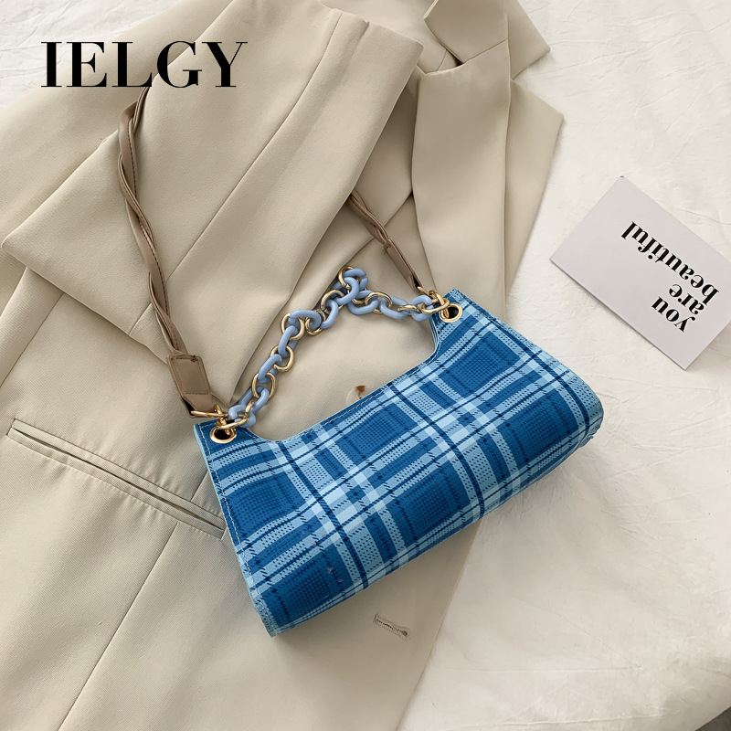 Túi Đeo Vai Họa Tiết Kẻ Sọc Thời Trang Dành Cho Nữ