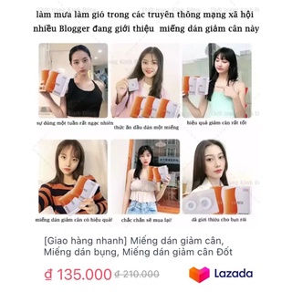 Miếng Dán Tan Mỡ Slim Patch Thái Lan Chính hãng