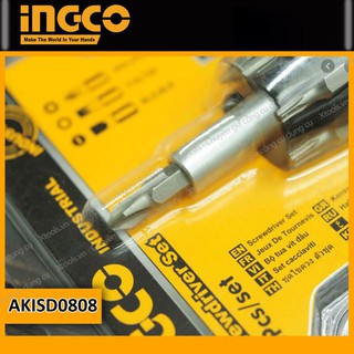 Bộ 8 tua vít INGCO AKISD0808