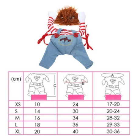 Áo biến hình cho chó siêu dễ thương giá lẻ ngang sỉ