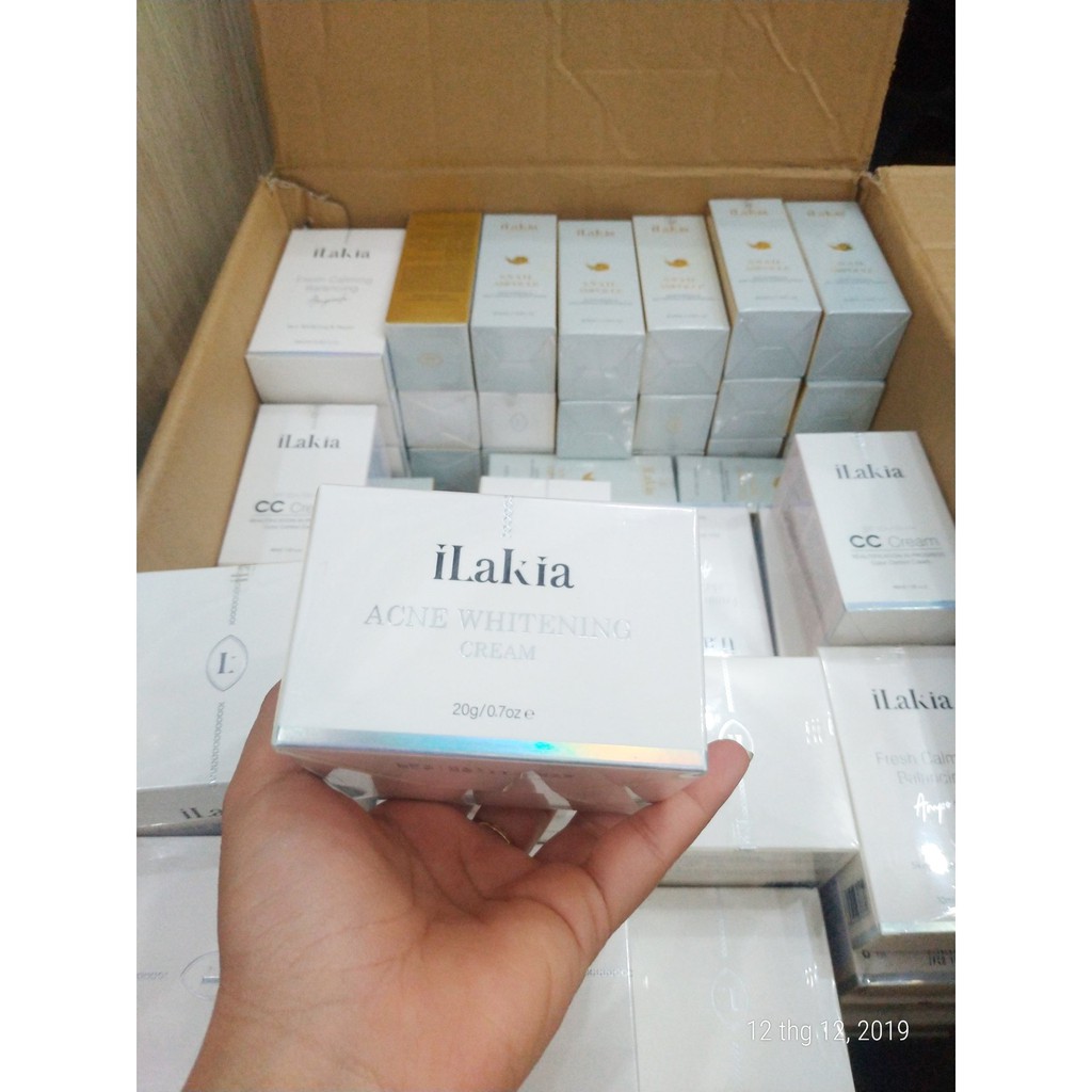 Kem Ngừa Mụn Trà Tràm Siêu Tốc ILAKIA Làm Mờ Sẹo Dưỡng Da Nhập Hàn Quốc | BigBuy360 - bigbuy360.vn