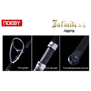 CẦN CÂU CÁ NOEBY INFINITE JIGGING