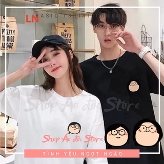 Áo đôi nam nữ đẹp – rẻ [GIÁ HS-SV] áo thun form unisex phù hợp làm áo cặp tình nhân,áo đôi bạn thân,HÌNH IN KHÔNG TRÓC
