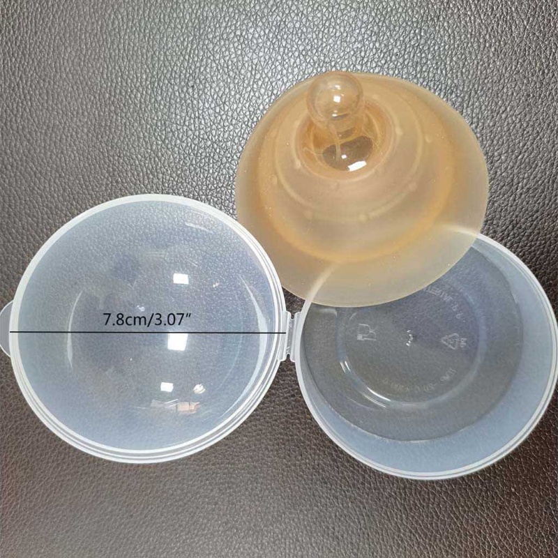 Núm Vú Silicone Hai Lớp Bảo Vệ Đầu Ngực Cho Mẹ Bỉm Sữa