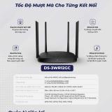 Bộ phát wifi Hikvision 4 râu DS-3WR12C và DS-3WR12GC băng tần kép tốc độ cao