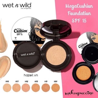 Phấn nước Wet n Wild Mega Cushion Foundation SPF 15