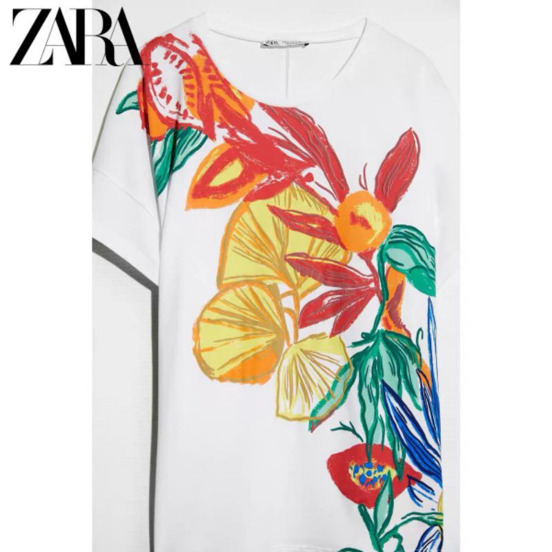 Áo phông nữ hoa 4D