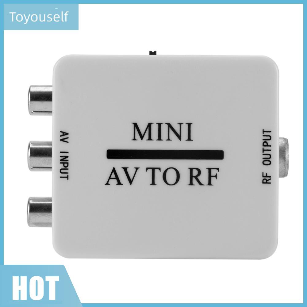 Bộ Chuyển Đổi Av Sang Rf Video Mini Hd 67.25 / 61.25mhz | BigBuy360 - bigbuy360.vn