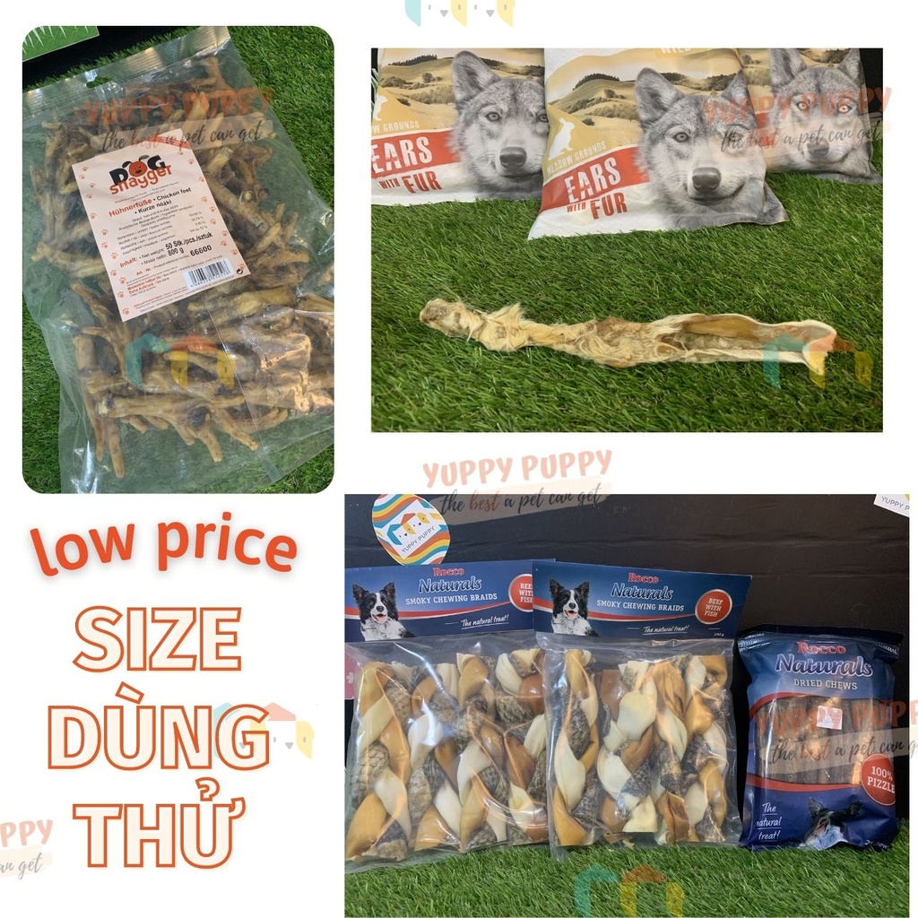 Thanh gặm động vật tự nhiên từ thịt bò cao ROCCO & TRIXIE & WOLF OF WILDERNESS từ Đức cho chó, cún ngứa răng và mài răng