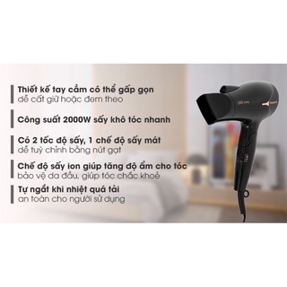 Máy sấy tóc ionity 2000w panasonic eh-ne65-k645
