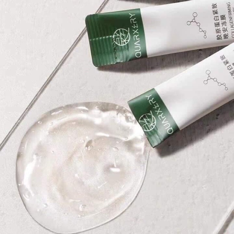 Hộp 20 gói mặt nạ ngủ thạch collagen