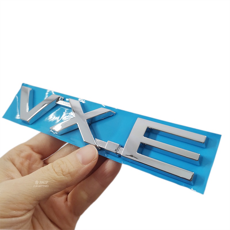 1 x Miếng Dán Chữ Bằng ABS VXE VX.E Cho Xe Hơi TOYOTA Land Cruiser VXE
