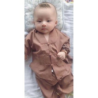đồ lam đi chùa (la hán em bé)
